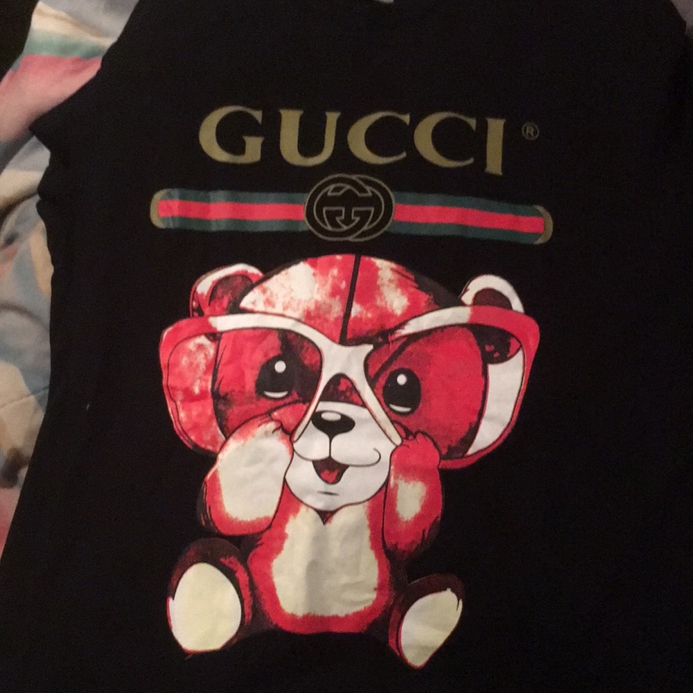 Gucci bear shirt